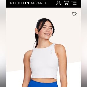 NWT • Lululemon x Peloton Align High Neck Tank • 8 • white